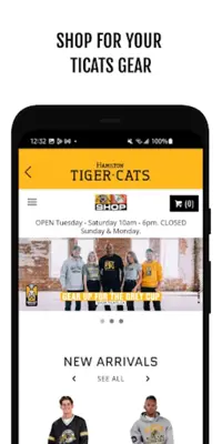 Hamilton Tiger-Cats All Access android App screenshot 1