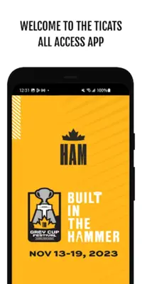 Hamilton Tiger-Cats All Access android App screenshot 3